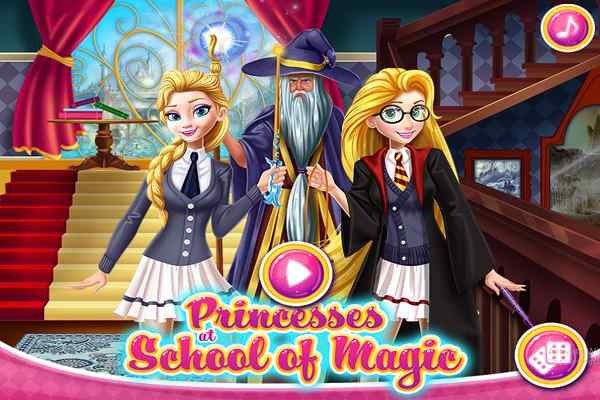 Princesses at School of Magic games