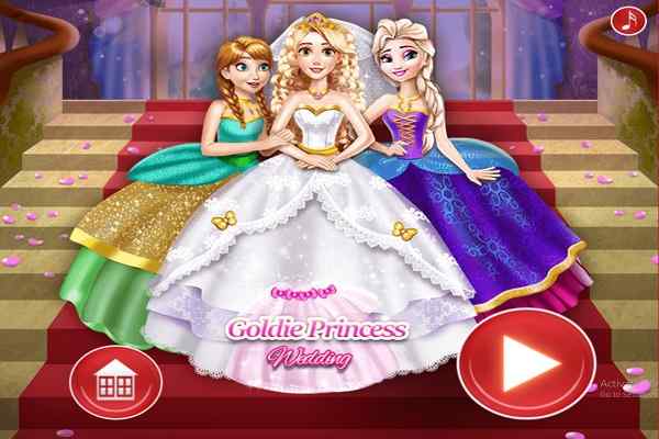 Goldie Princess Wedding H5 games