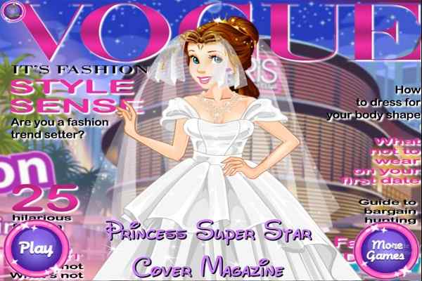 Princess Superstar Cover Magazine games