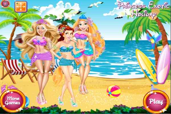 Princess Exotic Holiday games