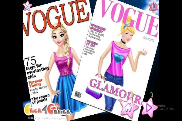 Princesses On Vogue Cover games