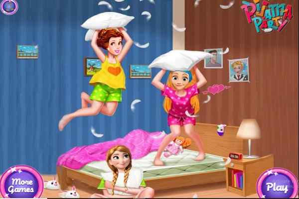 Girls PJ Party games