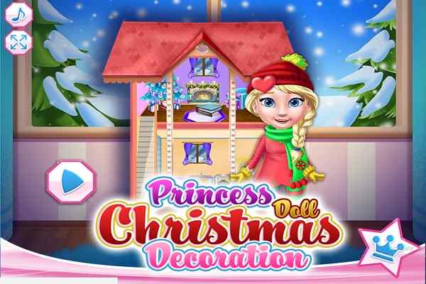 Princess Doll Christmas Decoration Play Free Online Games