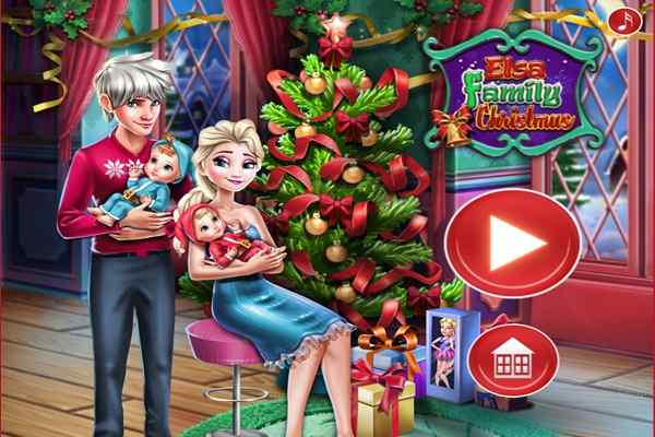Elsa Family Christmas games