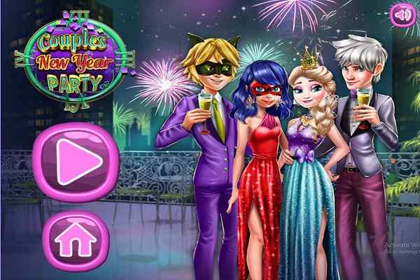 Couples New Year Party games