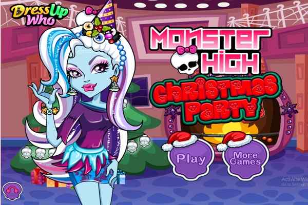 Monster High Christmas games