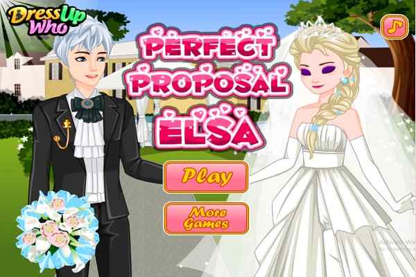 Perfect Proposal Elsa games