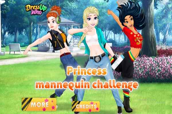 Princess Mannequin Challenge games