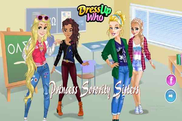 Princess Sorority Sisters games