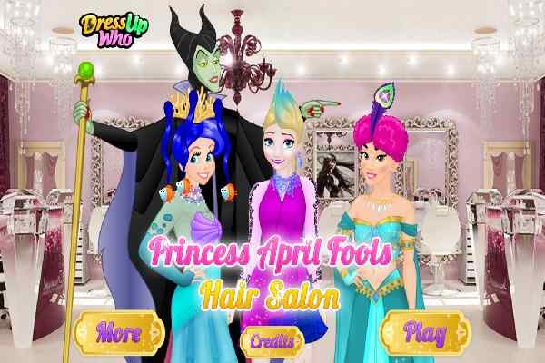 Princess April Fools Hair Salon games