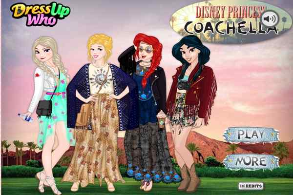 Princess Coachella games