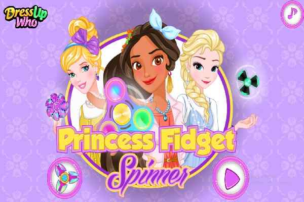 Princess Fidget Spinners games