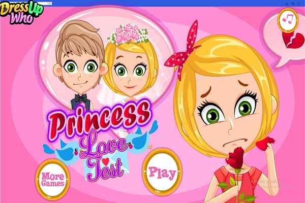 Princess Love Test games