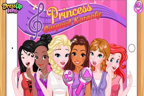 Princess Carpool Karaoke games