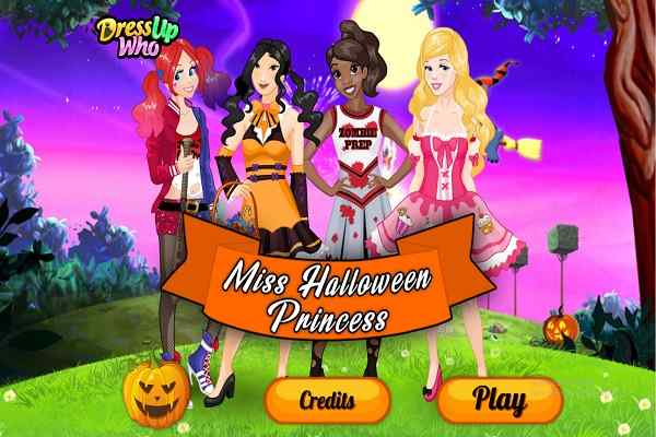 Miss Halloween Princess games