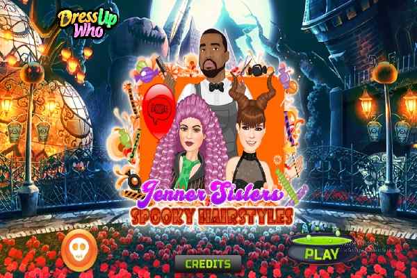 Jenner Sisters Spooky Hairstyles games