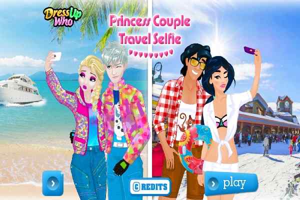 Couple Travel Selfie games