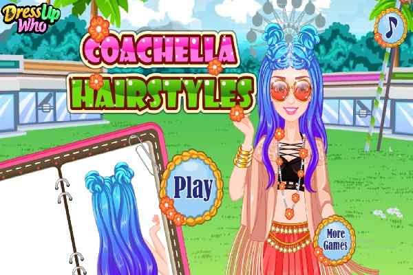 Coachella Hairstyles games