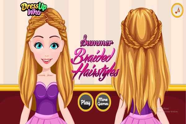 Summer Braided Hairstyles games