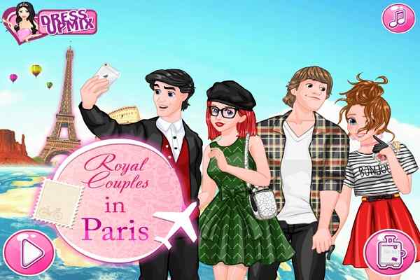 Royal Couples In Paris games