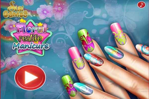 Floral Realife Manicure games