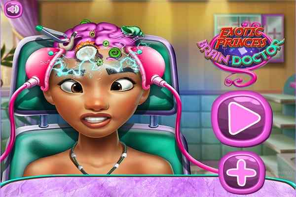 Exotic Princess Brain Doctor games
