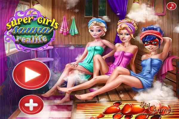 Super Girls Sauna Realife games