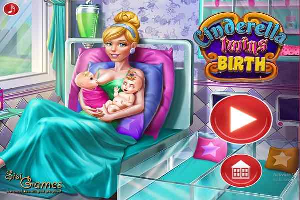 Cinderella Twins Birth games