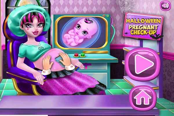 Halloween Pregnant Check Up games
