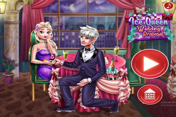 Ice Queen Wedding Proposal games