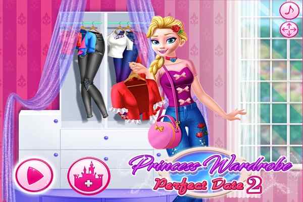 Princess Wardrobe Perfect Date 2 games