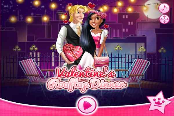 Valentines Rooftop Dinner games