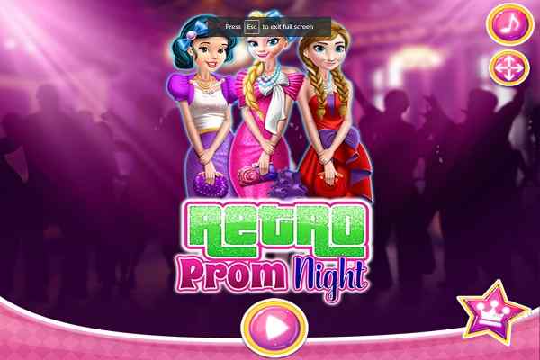 Retro Prom Night games