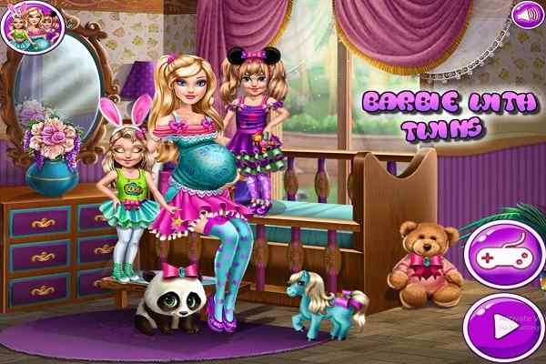 Barbie with Twins games