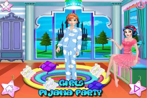 Girls Pijama Party games