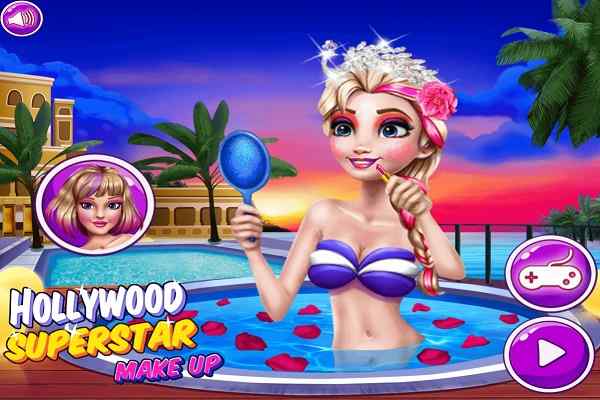 Hollywood Superstar Make Up games