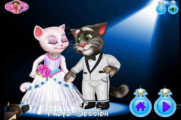 Ben and Kitty Photo Session games