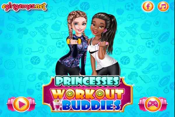 Princesses Workout Buddies games