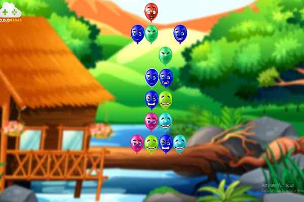 Emoticon Balloons games