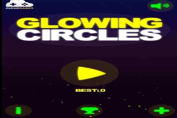 Glowing Circles games