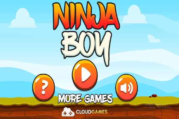 Play Online Ninja Boy Game Play Online Ninja Boy Game