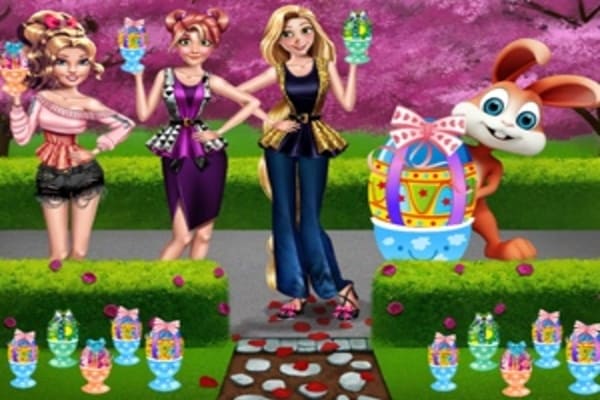 Girls Easter Chocolate Eggs games