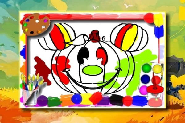 Halloween Coloring Book games