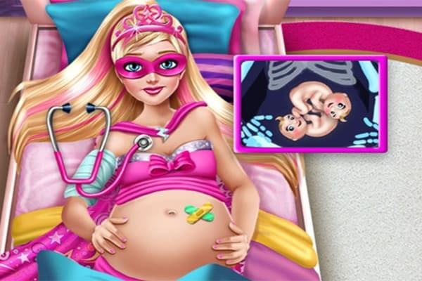 Superhero Pregnant Emergency games