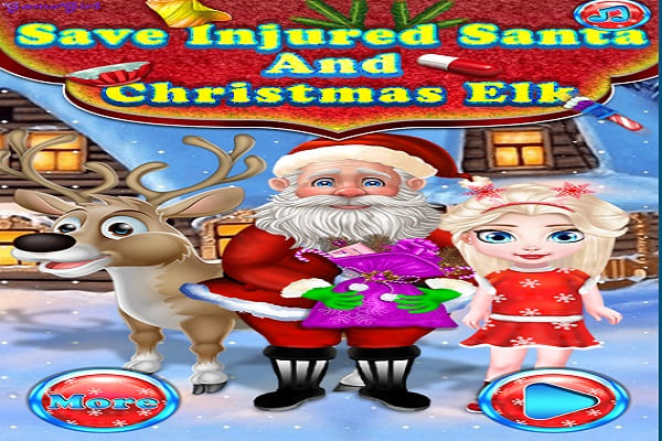Save Injured Santa And Christmas Elk games