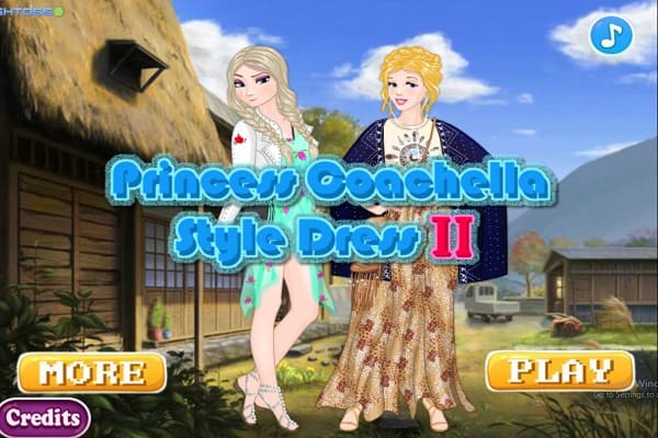 Princess Coachella Style Dress 2 games