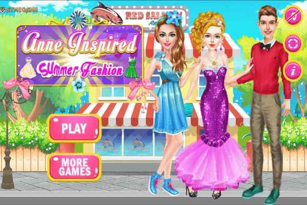 Anne Inspired Summer Fashion games