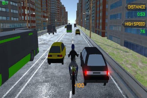 Motorbike Traffic games