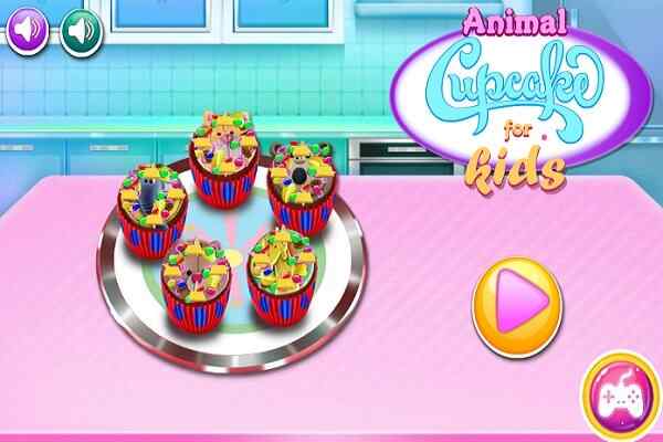 Animal Cupcakes for Kids games