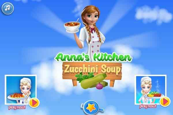 Annas Kitchen Zucchini Soup games